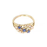 Anello Goldside Donna in Oro rosa Zaffiro ANGS0062 - ANGS0062